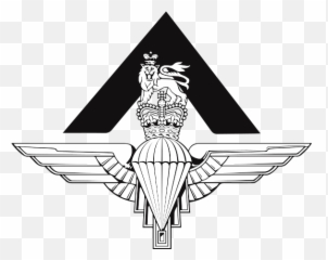 Filebritish Army Pathfinder Platoon Logosvg - Wikipedia Logo Parachute Regiment Cap Badge Png,Pathfinder Png