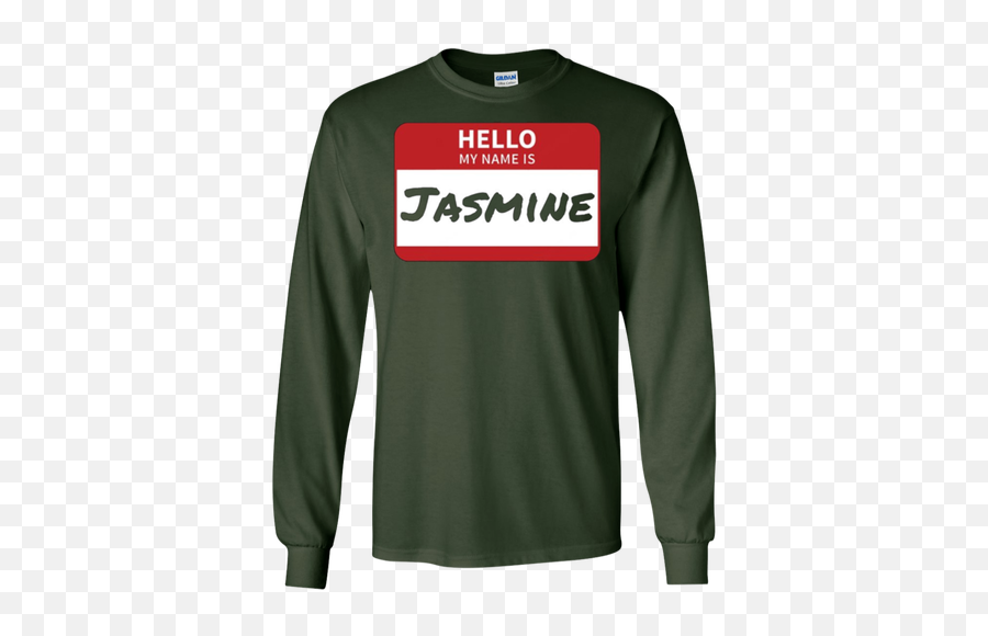 Jasmine Name Tag T - Shirt Hello My Name Is Sticker Png,Hello My Name Is Png