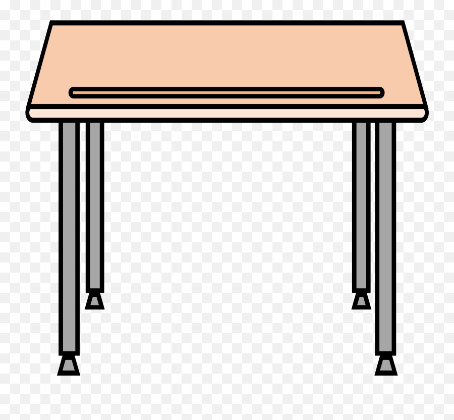 Desk Clipart Png 6 Image - School Table Clipart,Table Clipart Png