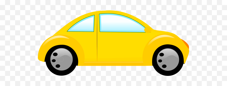 Yellow Car Clipart Png - Yellow Car Clipart Png,Car Clip Art Png