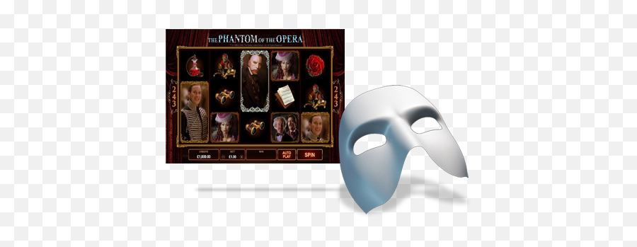 Phantom Of The Opera Slot Game - Album Cover Png,Phantom Of The Opera Mask Png