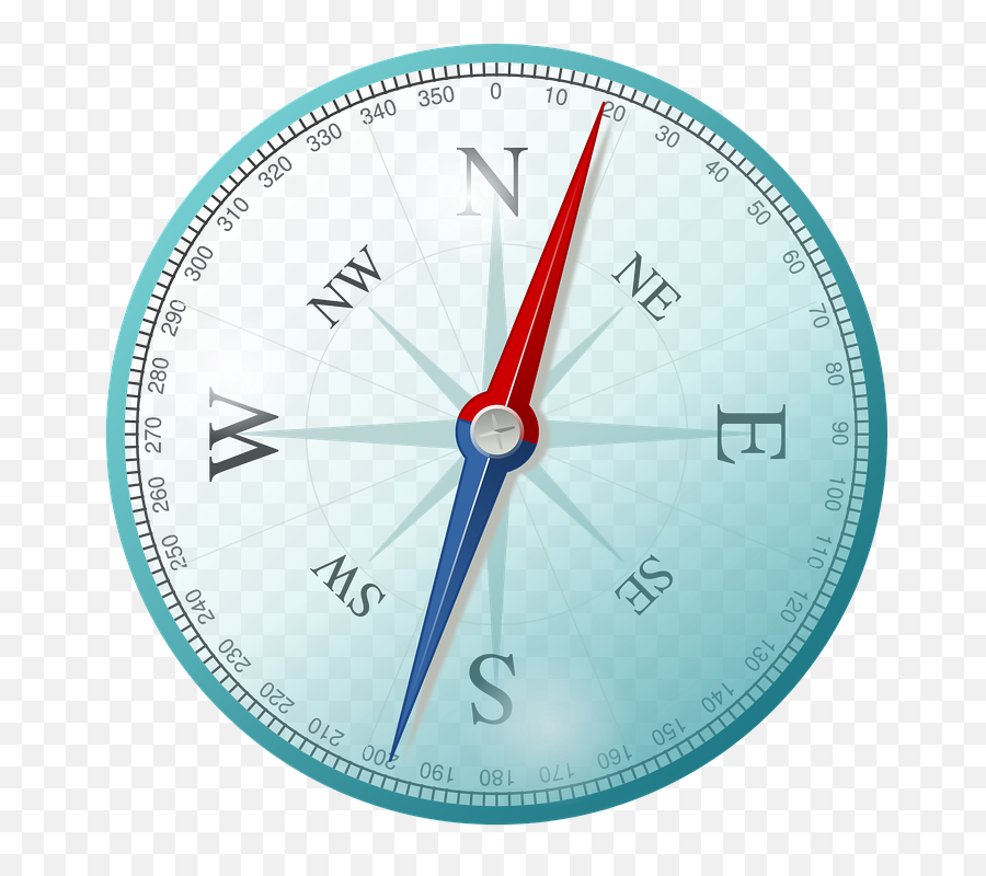 Compass Png Transparent Images - Diagram Of Magnetic Compass,Compass Transparent Background