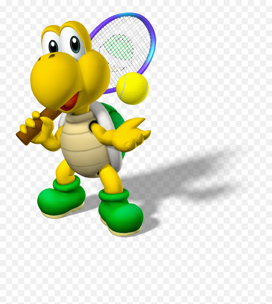 Mario Tennis Aces Koopa Troopa Clipart - Koopa Mario Tennis Aces Png,Koopa Troopa Png