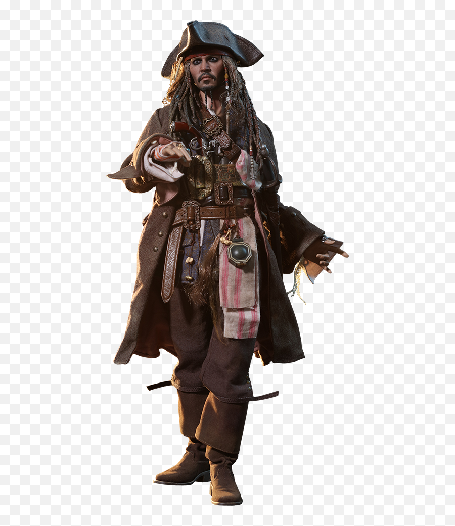 Jack Sparrow Sixth Scale Figure Png - 625 Transparentpng Character Creed Black Flag Concept Art,Sparrow Png