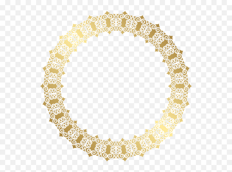 Gold Circular Border - Dream Gold Transparent Circle Golden Border Png,Circle Border Png