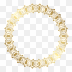 Gold Circular Border - dream gold Transparent Circle Golden Border png