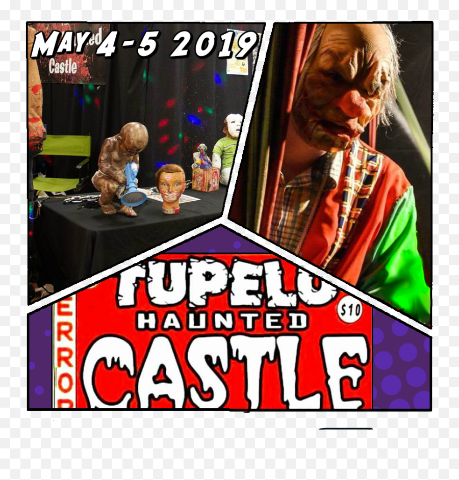 Haunted House U2014 Tupelo Con - March 7th U0026 8th 2020 Rhode Island Comic Con Png,Castle Png