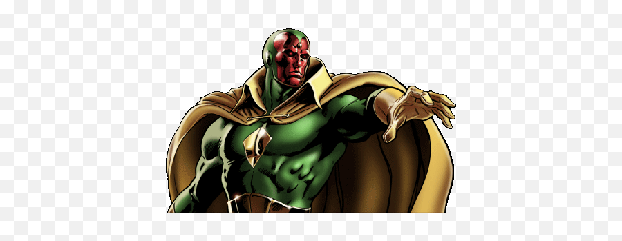 Marvel Multiverse Vision - Earth 616 Dweebed Marvel Vision Png,Vision Marvel Png