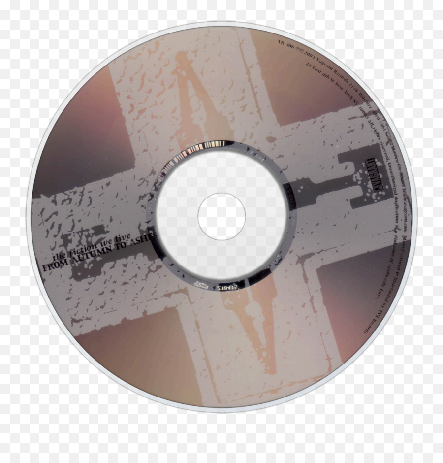 Ashes The Fiction We Live Cd Disc Image - Cd Png,Ashes Png