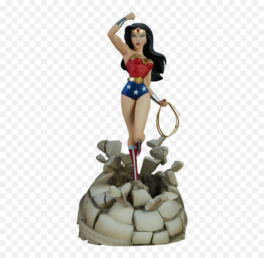 Wonder Woman Animated Series Collection Statue - Justice League Animated Series Wonder Woman Png,Wonder Woman Png
