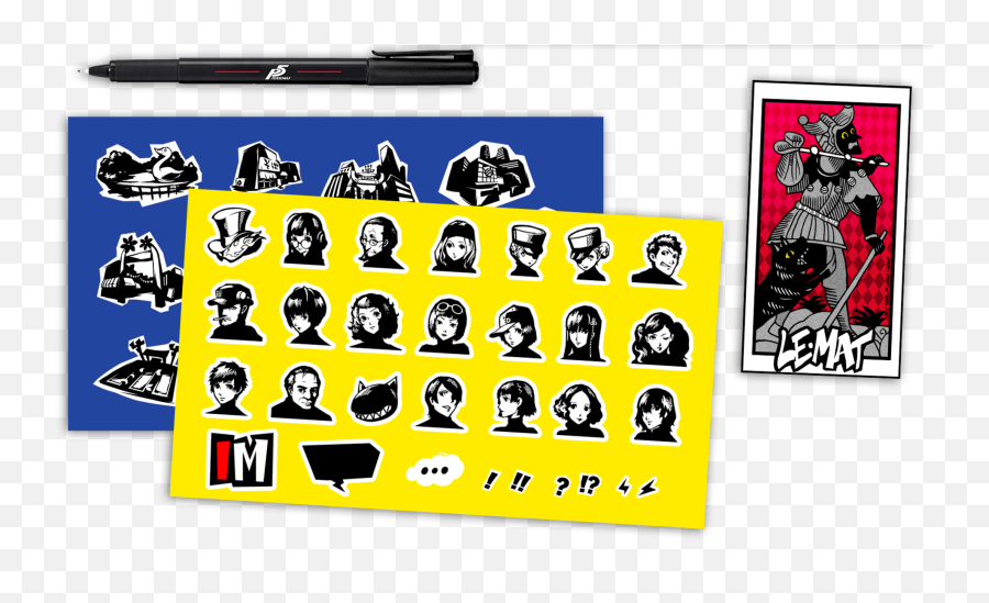This Limited Edition Persona 5 Notebook Has Definitely - Persona 5 Notebook Cook And Becker Png,Persona 5 Logo Png