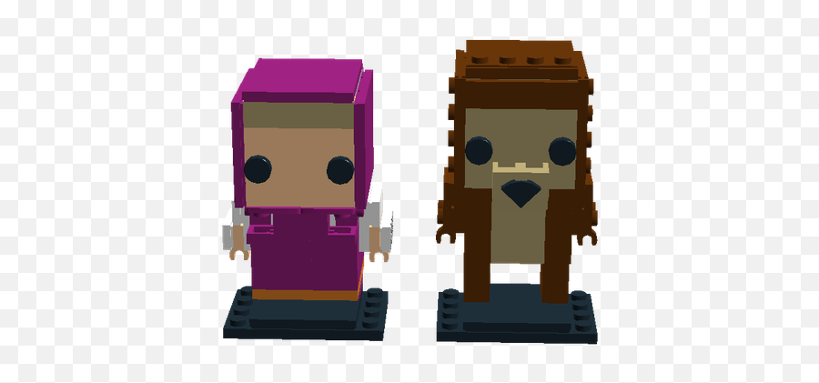 Lego Ideas - Masha And The Bear Brickheadz Cartoon Png,Masha And The Bear Png