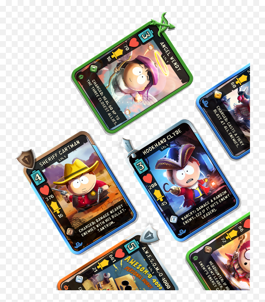 South Park Phone Destroyer - Ubisoft Redlynx Collectible Card Game Png,South Park Png