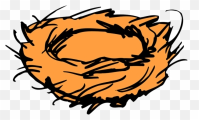 Nest Png - Birds Nest Clip Art,Bird Nest Png