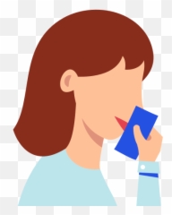 Close Cough Mouth Tissue Icon - Cover Mouth When Coughing Icon Png
