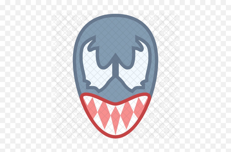 Venom Head Icon - Venom Emoji Png,Venom Logo Png