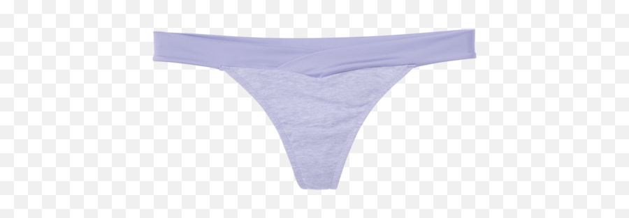 The Dreamer Cotton Thong Heather All Feels Lilac - Briefs Png,Thong Png