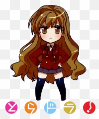 Photo Taiga Aisaka Fc - Girls Anime Chibi Transparent Background Png,Loli Png