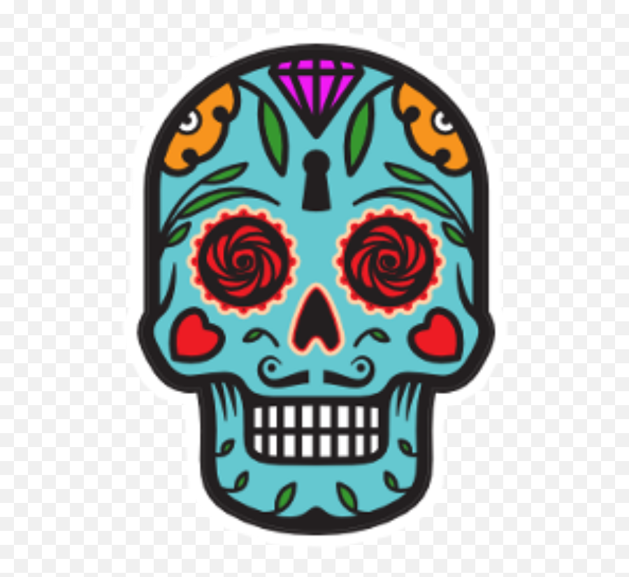 Halloween Diademuertos Muertos Calaveras Calavera Calav - Day Of The Day Of The Dead Skull Png,Calavera Png