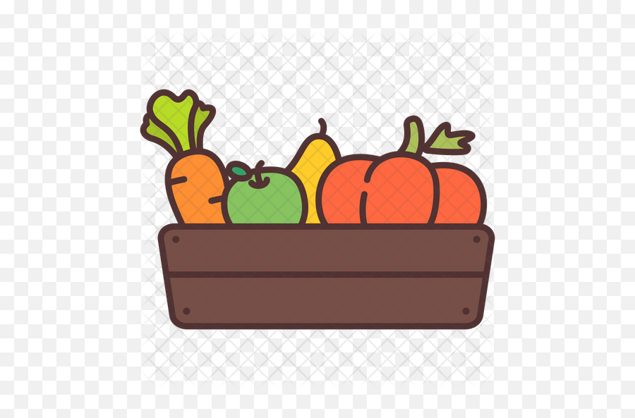 Vegetable Bucket Icon - Clip Art Png,Veggie Png