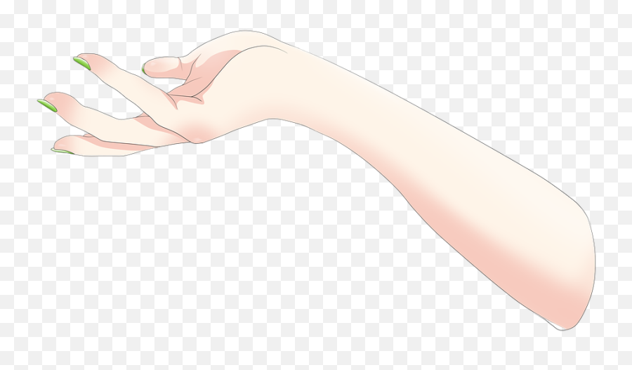Download Hd Finger Hand Anime Transparent Png Image - Transparent Anime Hand Png,Finger Transparent
