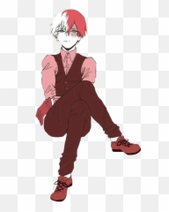 Villain Todoroki Shouto Transparent Png - Transparent Shoto Todoroki Png,Todoroki Transparent