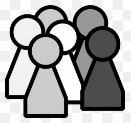 Free People Clipart Pictures 5 - People Clip Art Black And White Png,People Clipart Transparent