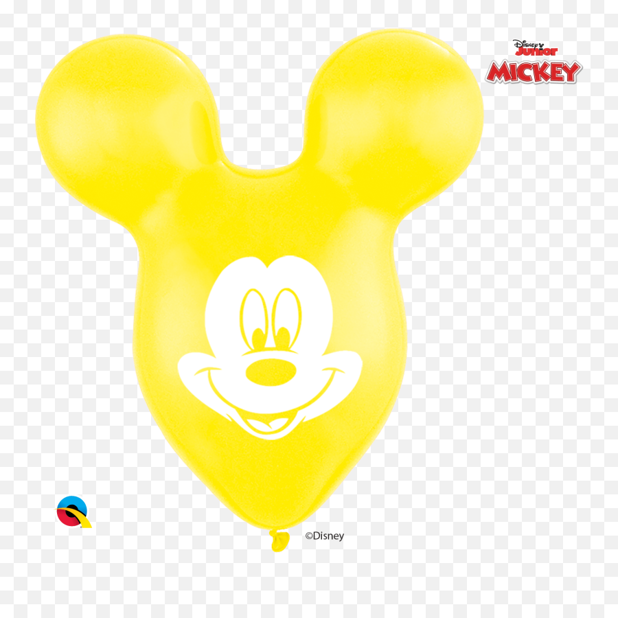 Traditional Mousehead Disney Mickey - Qualatex Png,Mickey Mouse Head Png