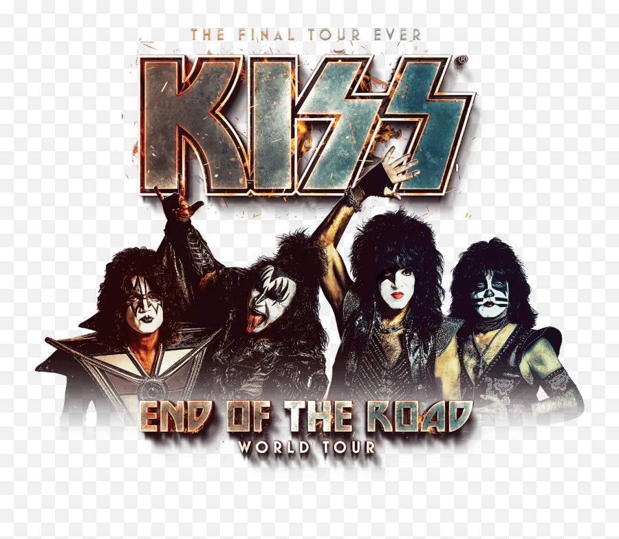 We Talk Kiss - Kiss End Of The Road World Tour Png,Kiss Mark Transparent