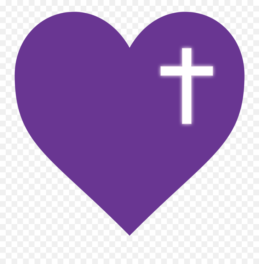 Purple Glow Png - Christian Cross,Purple Glow Png
