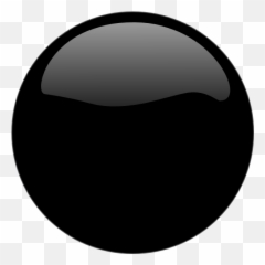 Black N Yellow Circle Logo - Dot png