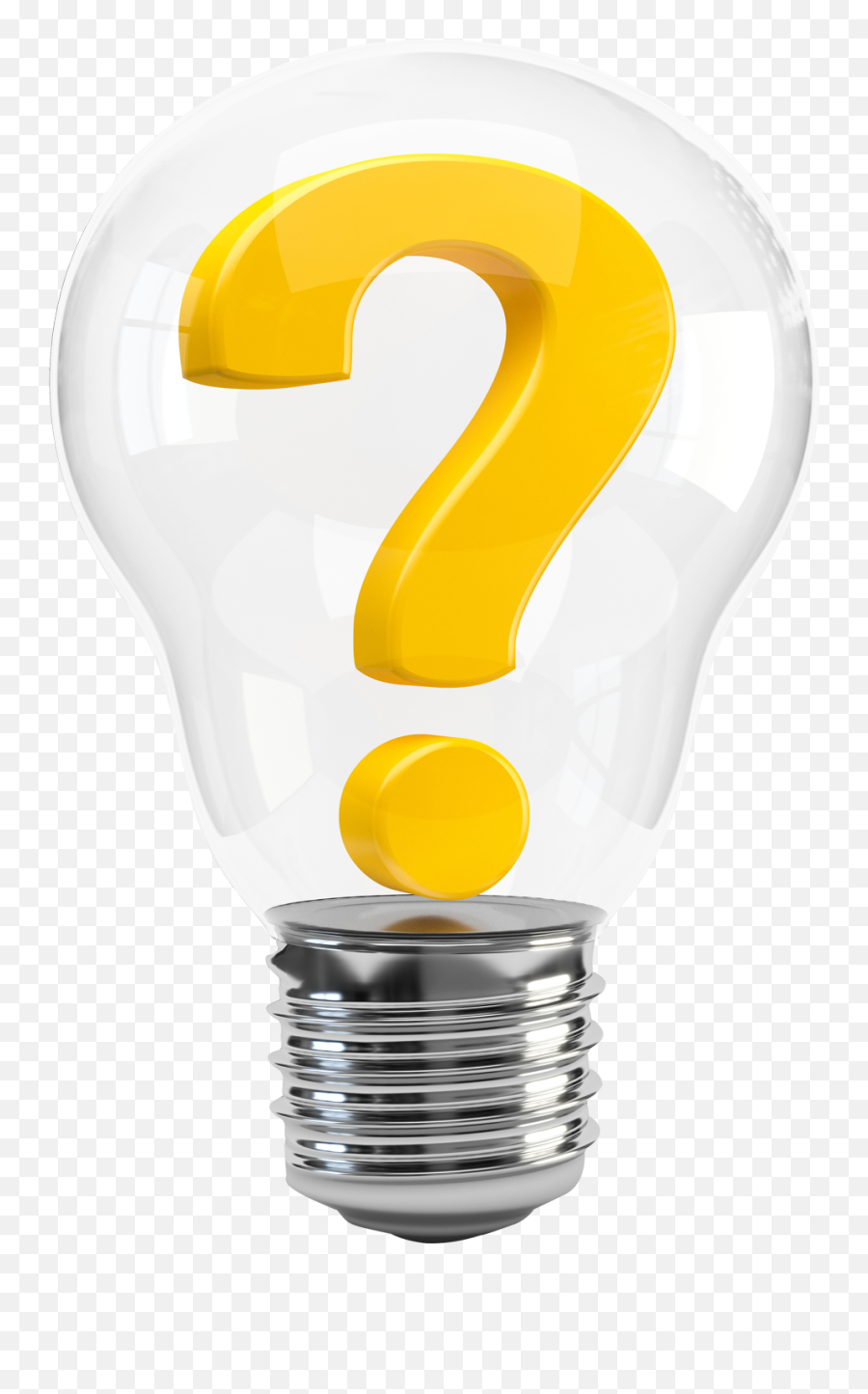 Idea Png Images - Pngpix Transparent Light Bulb With Question Mark Png,Light Bulb Idea Png