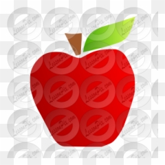 Download Hd Pair Of Apples Outline Png - Superfood