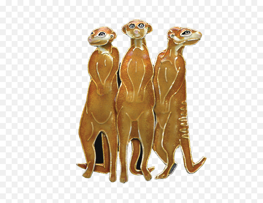 Meerkat Pin U2014 Bamboo Jewelry Png