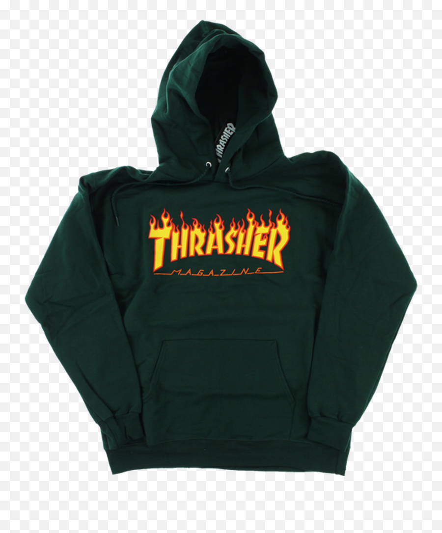 Thrasher Magazine Flame Logo Pullover Sweatshirt Available In 4 Colors Png Xxl