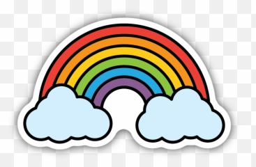 Sticker Png Rainbow Photos Download Jpg Gif Raw Tiff - Rainbow Sticker Png,Png Stickers
