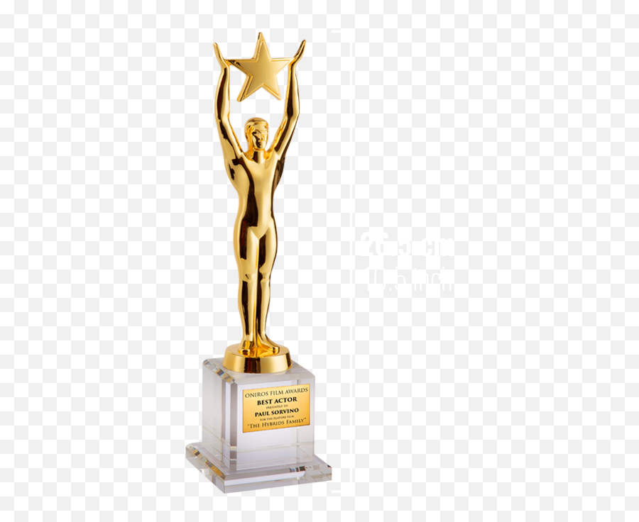 Download Emmy Award Png - Awards Emmys Transparent Background,Oscar Trophy Png