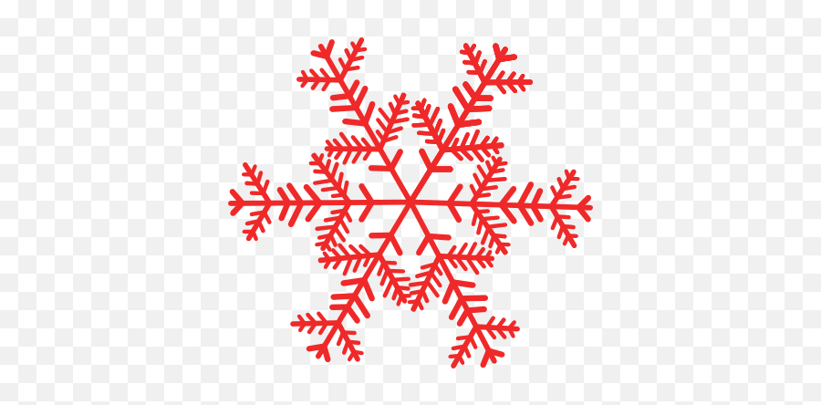 Free Christmas Snowflakes Png Download - Red Snowflake Clipart,Christmas Snowflakes Png