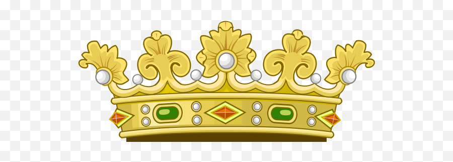 Heraldic Royal Crown Of Spain - Crown Of The King Png,Crown Cartoon Png