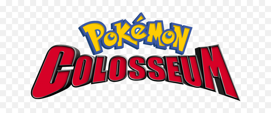 Pokémon Colosseum Logopedia Fandom - Pokemon Black And White 2 Text Png,The Colosseum: An Icon