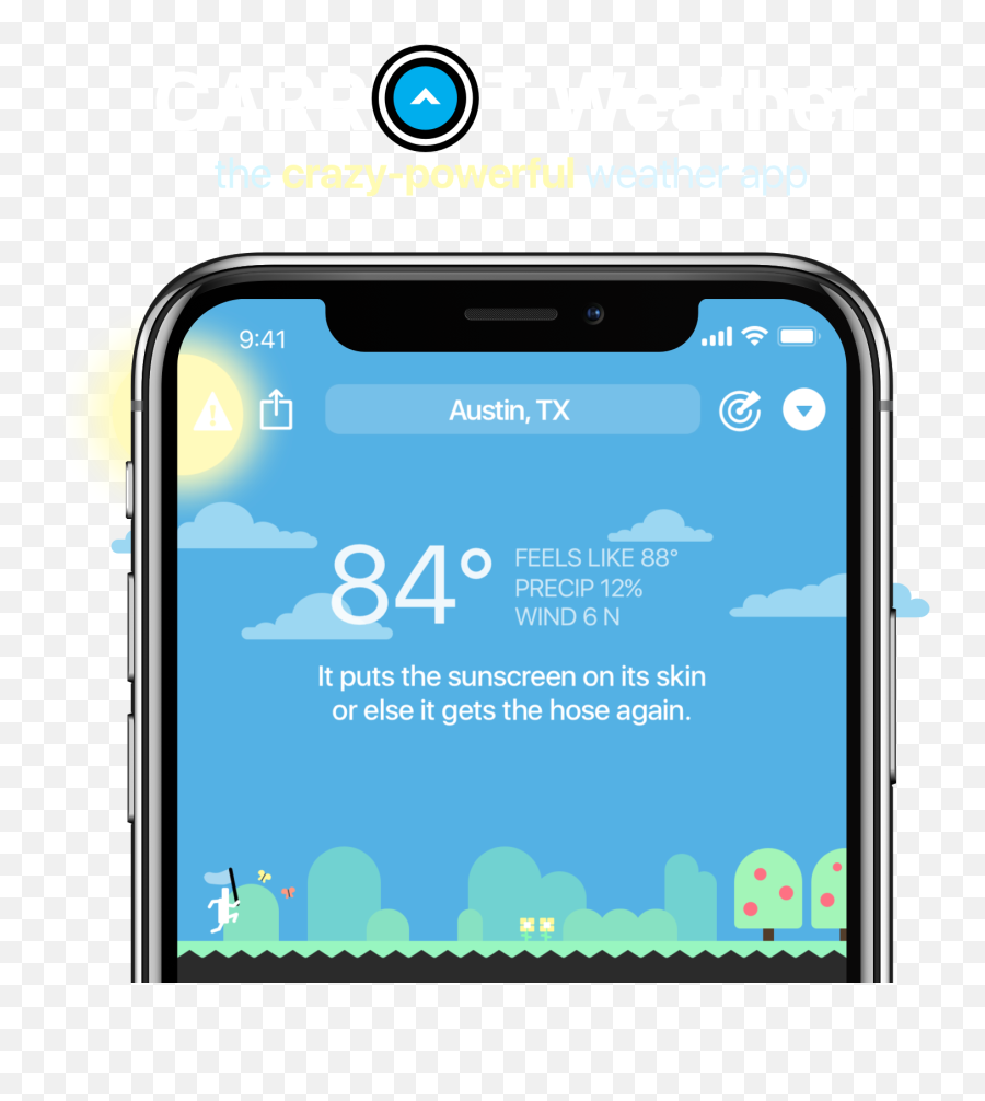15 Best Weather Apps For Ios As Of 2021 - Slant Carrot App Png,Weather Channel Temperature Icon