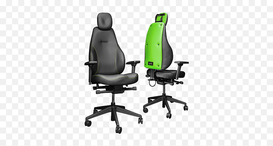Edge Ergonomic Green Gaming Chair - Office Chair Png,Gaming Chair Png