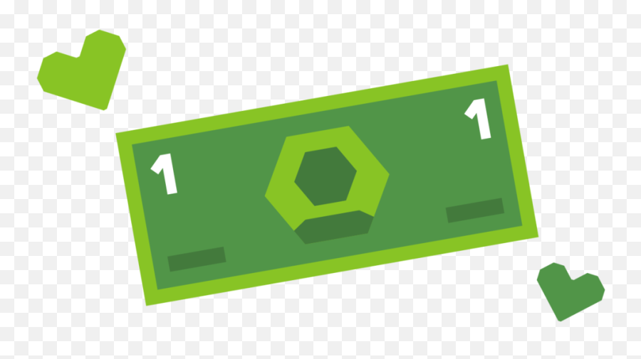 Dollar Donate Club - Sign Png,1 Dollar Png