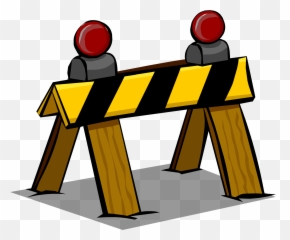 Construction Barrier Club Penguin Wiki Fandom - Clipart png