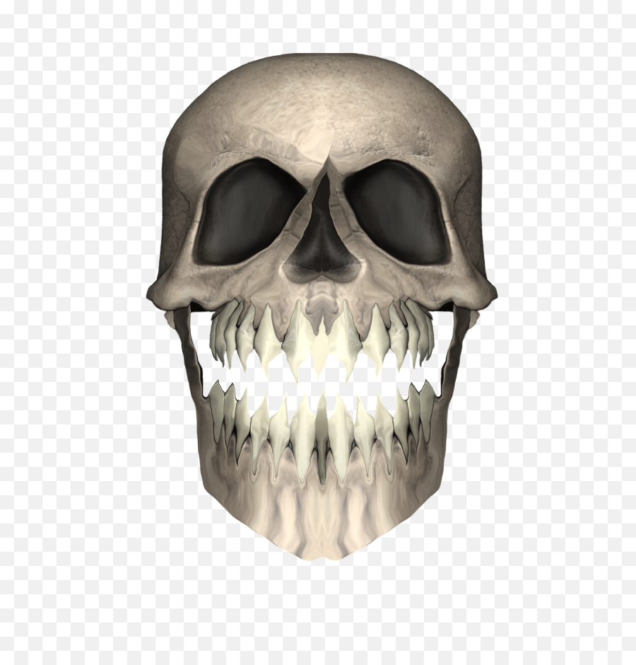 Skull Hungry Vampire - Skull Png,Vampire Teeth Png