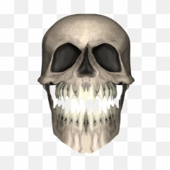 Skull Hungry Vampire - Skull Png,Vampire Teeth Png