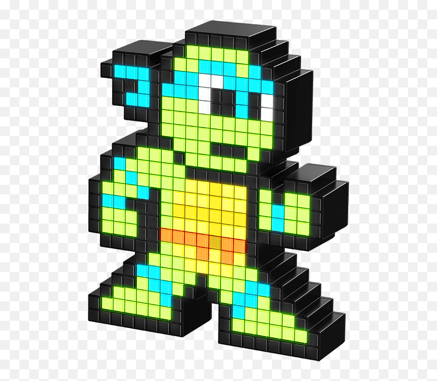 Pixel Pals - Teenage Mutant Ninja Turtles Leonardo Pixel Pals Street Fighter Png,Ninja Turtle Logo
