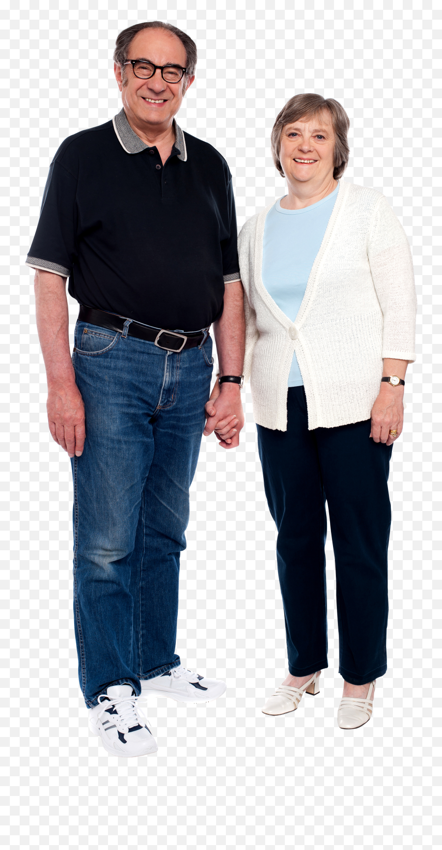 Couple Free Commercial Use Png Image - Old Men Jeans Png,Old Person Png