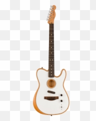 Fender Acoustasonic Player Telecaster Rosewood Fingerboard Arctic White - Solid png
