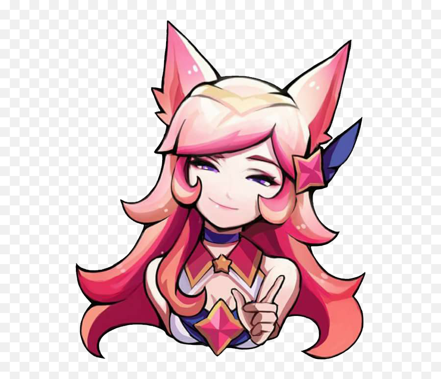 Ahrtwitter - Star Guardian Stickers Png,Popstar Ahri Icon